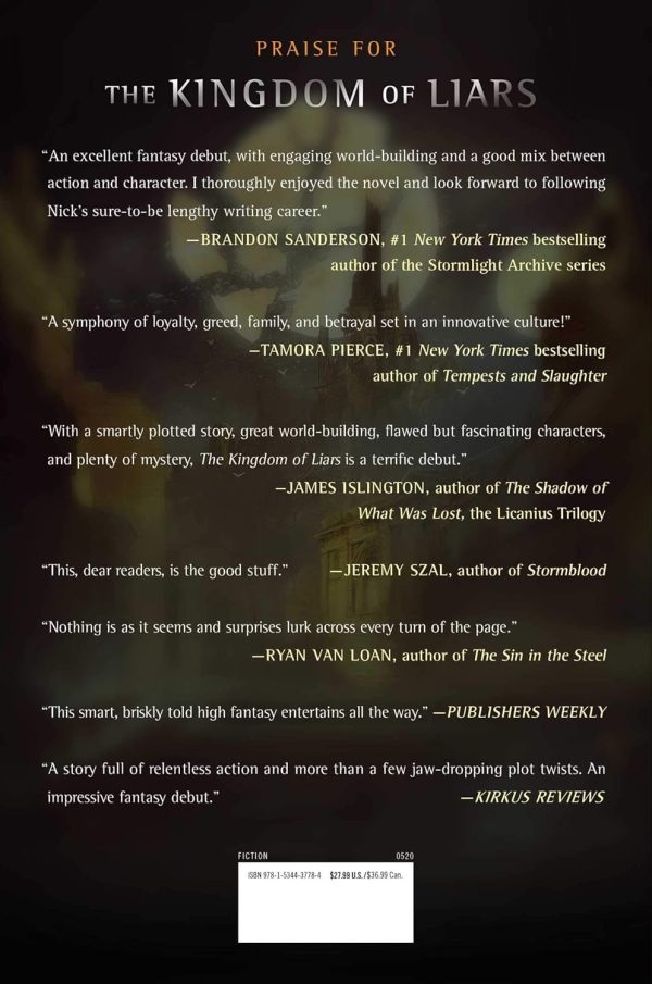 The Kingdom of Liars: A Novel (Volume 1) (The Legacy of the Mercenary King) Gebundene Ausgabe – 23. Juni 2020 2