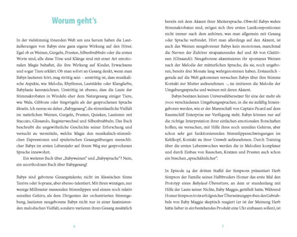 Babygesänge: Wie aus Weinen Sprache wird Gebundene Ausgabe – 15. März 2024 6