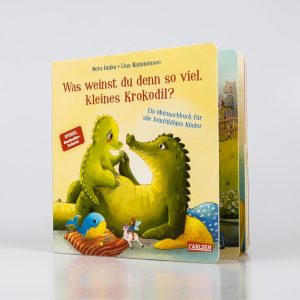Was weinst du denn so viel, kleines Krokodil?: Ein Mutmachbuch für alle feinfühligen Kinder | Pappbilderbuch ab 2 Pappbilderbuch – 29. Juni 2023 11