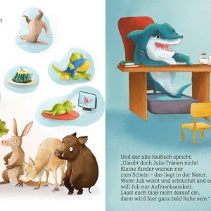 Was weinst du denn so viel, kleines Krokodil?: Ein Mutmachbuch für alle feinfühligen Kinder | Pappbilderbuch ab 2 Pappbilderbuch – 29. Juni 2023 19