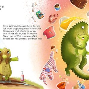 Was weinst du denn so viel, kleines Krokodil?: Ein Mutmachbuch für alle feinfühligen Kinder | Pappbilderbuch ab 2 Pappbilderbuch – 29. Juni 2023 21