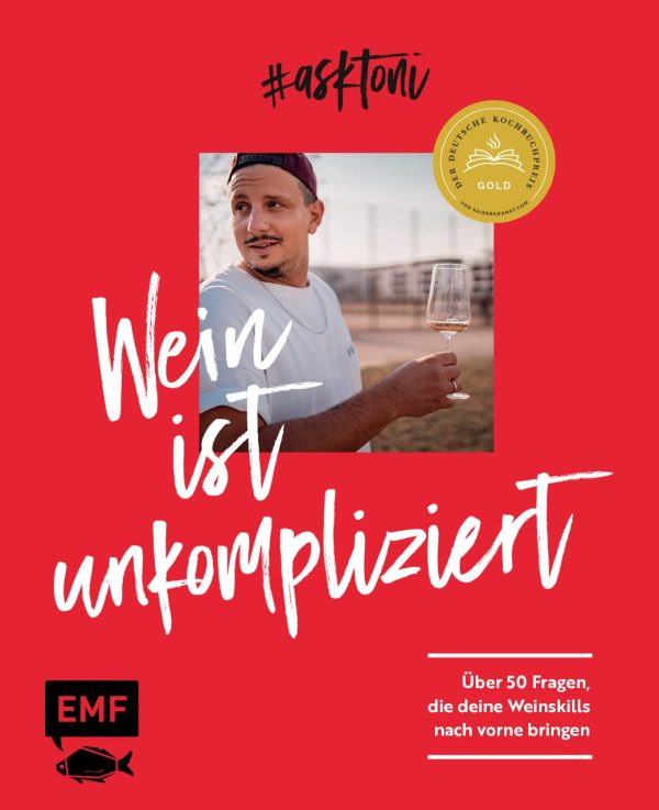 #askToni – Wein ist unkompliziert!: Über 50 Fragen, die deine Weinskills nach vorne bringen – von Top-Sommelier Toni Askitis – Wendeposter: Landkarten mit Weinanbaugebieten Gebundene Ausgabe – 10. Mai 2022 1
