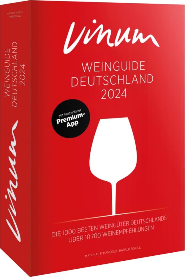 VINUM Weinguide Deutschland 2024: Der Reiseführer zu den besten Winzern Deutschlands. Rotwein, Weißwein, Sekt, Rosé! Rund 11.000 deutsche Weine. Mit Premium-App. Broschiert – 7. November 2023 1