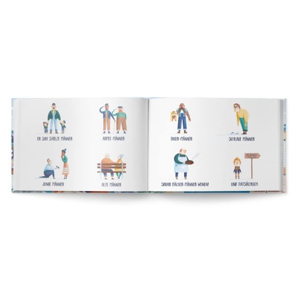 Männer weinen: Ein Bilderbuch für Väter, Söhne und empathische Menschen. Sensible Kinder stärken: klischee-freies Kinderbuch über Gefühle. Zum Vorlesen ab 3. Für Kita, Familie und Schulen. Gebundene Ausgabe – Bilderbuch, 27. Januar 2020 5