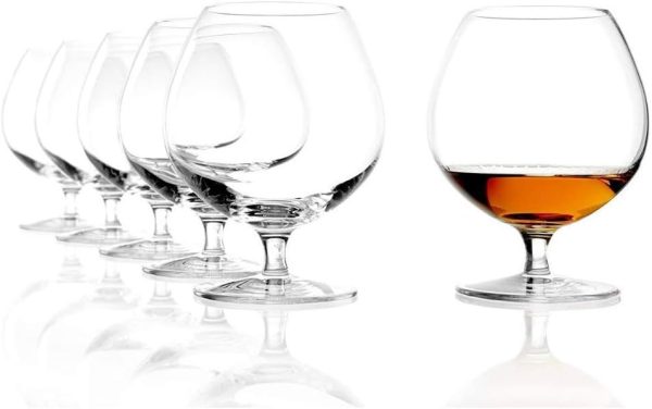 Stölzle Lausitz Cognacschwenker I 585 ml I 6er Set Cognac Gläser I spülmaschinenfest I edles bleifreies Kristallglas I hochwertige Qualität 1