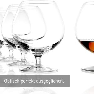 Stölzle Lausitz Cognacschwenker I 585 ml I 6er Set Cognac Gläser I spülmaschinenfest I edles bleifreies Kristallglas I hochwertige Qualität 16