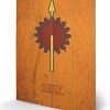 Pyramid International Game of Thrones (Martell) Holzwand-Kunst, Holz, Mehrfarbig, 40 x 2.5 x 59 cm 5
