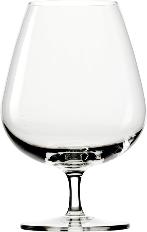 Stölzle Lausitz Weinbrandglas Cognac Grandezza 610 ml I Cognac Gläser 6er Set I hochwertige Brandy Gläser spülmaschinenfest I Weinbrandgläser stoßfest I Cognac Schwenkglas I Brandy Glas 1