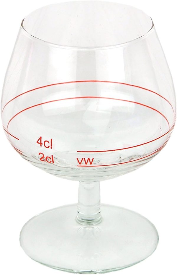 12er Set Cognacschwenker CASINO mit Rotring, 2 cl + 4cl, geeichtes Cognacglas für Genießer mit Füllstrich, Likörglas, Schnapsglas für edle Tropfen, hochglänzendes Markenglas, Spirituosenglas klar 2