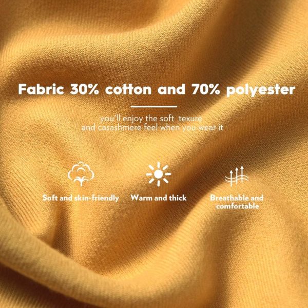 MaaMgic Schal Damen Warm Herbst Winter unifarben Baumwolle mit quasten/fransen, 40+ Farben Einfarbig Pashmina Schals und Tücher für abendkleid xl Stola Scarf Winterschal MEHRWEG 2