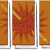Unified Distribution Game of Thrones - Haus Martell - Dreiteiler (120x80 cm) - Bilder & Kunstdrucke fertig auf Leinwand aufgespannt und in erstklassiger Druckqualität 5