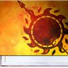 Unified Distribution Game of Thrones - Haus Martell - 120x80 cm - Bilder & Kunstdrucke fertig auf Leinwand aufgespannt und in erstklassiger Druckqualität 7
