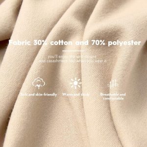 MaaMgic Schal Damen Warm Herbst Winter unifarben Baumwolle mit quasten/fransen, 40+ Farben Einfarbig Pashmina Schals und Tücher für abendkleid xl Stola Scarf Winterschal MEHRWEG 15