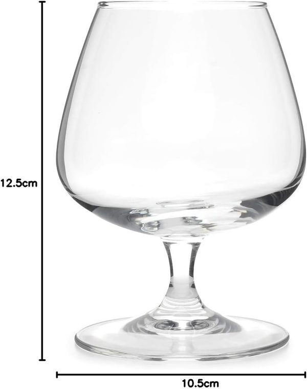 Bar Amigos Weinbrand Gläser und Cognacglas Wärmer, Kupferständer, Geschenkset mit Teelicht & Kupferhalter – Brandy Warmer Set Cognacschwenker Trinkset teelichter glas 1pc 9