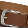 Vascavi Ledergürtel, 3 cm breit, Made in Germany, echt Leder Gürtel für Damen und Herren, kürzbar 19