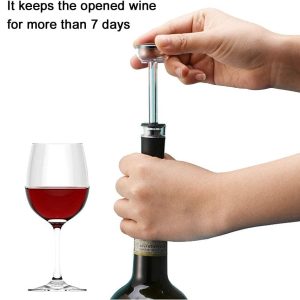 AIKARO Elektrischer Korkenzieher Wein öffner Weinflaschenöffner Automatischer Flaschenöffner, Batteriebetrieben (Set) 14
