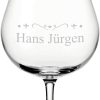 Leonardo Cognacschwenker graviert mit Wunschmotiv - spülmaschinenfest - Weinbrand, Whisky, Cognac - Mann, Papa, Opa - Geburtstag, Weihnachten, Jubiläum - Motiv Ornament 22