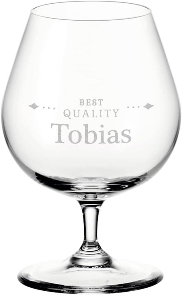 polar-effekt Leonardo Weinbrandglas mit Wunschmotiv graviert - Cognacglas Cognac und Brandy - 400 ml Nutzinhalt - Genießer - Restaurants und Partys 1