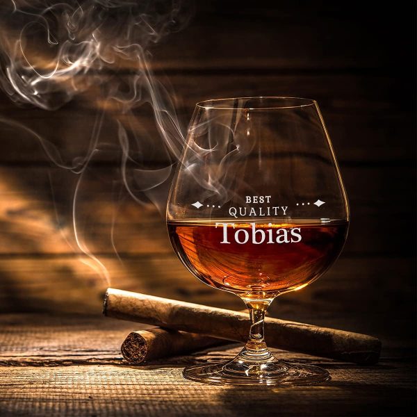 polar-effekt Leonardo Weinbrandglas mit Wunschmotiv graviert - Cognacglas Cognac und Brandy - 400 ml Nutzinhalt - Genießer - Restaurants und Partys 6