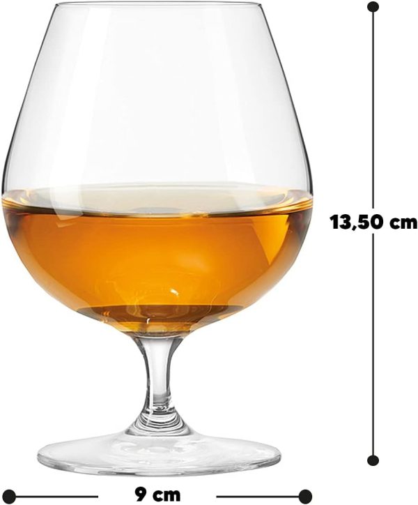 polar-effekt Leonardo Weinbrandglas mit Wunschmotiv graviert - Cognacglas Cognac und Brandy - 400 ml Nutzinhalt - Genießer - Restaurants und Partys 8