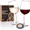 Vi(n)oletta Wankelmut Krumme Weingläser Set (4 Stück) - Weinglas lustig Handgebogen in DE - Lustige Wein-Gläser als Wein Geschenke für Frauen & Männer 19