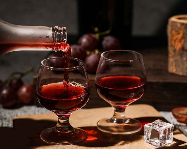 Soopiiso Cognacgläser，Maximale Kapazität: 100ml/10cl，Schnapsgläser Set von 8 netten Brandy Gläser/klare Schnapsgläser/Mini Brandy Glasses 4