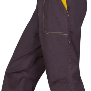 Ocun M Jaws 3/4 Braun - Atmungsaktive elastische Herren Baumwoll 3/4 Kletterhose, Größe L - Farbe Brown Brandy 14