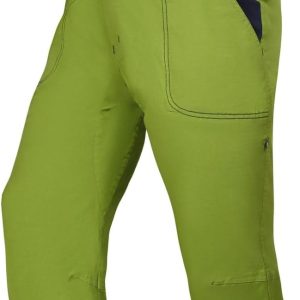 Ocun M Jaws 3/4 Braun - Atmungsaktive elastische Herren Baumwoll 3/4 Kletterhose, Größe L - Farbe Brown Brandy 16