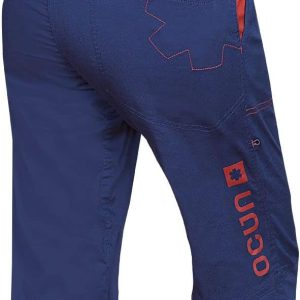 Ocun M Jaws 3/4 Braun - Atmungsaktive elastische Herren Baumwoll 3/4 Kletterhose, Größe L - Farbe Brown Brandy 22