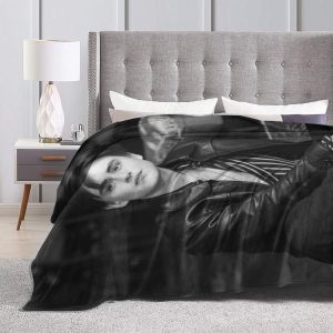 LOUJIN Decke Jaeden Schauspieler Martell superweiches Flanell-Fleece, leichte Überwurfdecke, Klimaanlagendecke, Couch, Sofa, Schlafzimmer, für Kinder und Erwachsene, 150 cm x 125 cm 8