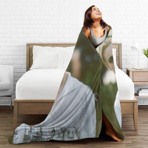 LOUJIN Decke Jaeden Schauspieler Martell superweiches Flanell-Fleece, leichte Überwurfdecke, Klimaanlagendecke, Couch, Sofa, Schlafzimmer, für Kinder und Erwachsene, 150 cm x 125 cm 10