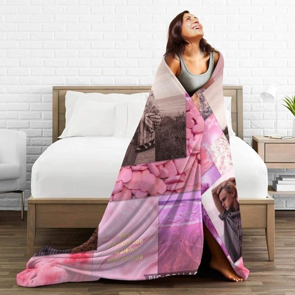 LOUJIN Decke Jaeden Schauspieler Martell superweiches Flanell-Fleece, leichte Überwurfdecke, Klimaanlagendecke, Couch, Sofa, Schlafzimmer, für Kinder und Erwachsene, 150 cm x 125 cm 4