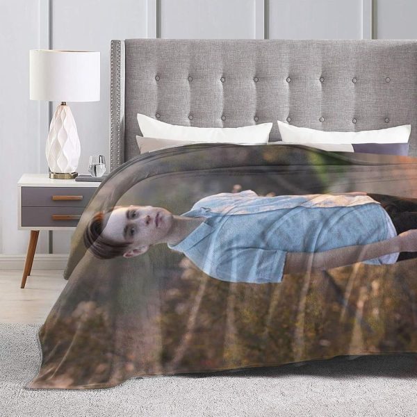 LOUJIN Decke Jaeden Schauspieler Martell superweiches Flanell-Fleece, leichte Überwurfdecke, Klimaanlagendecke, Couch, Sofa, Schlafzimmer, für Kinder und Erwachsene, 150 cm x 125 cm 3