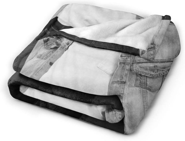 LOUJIN Decke Jaeden Schauspieler Martell superweiches Flanell-Fleece, leichte Überwurfdecke, Klimaanlagendecke, Couch, Sofa, Schlafzimmer, für Kinder und Erwachsene, 150 cm x 125 cm 5