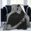 LOUJIN Decke Jaeden Schauspieler Martell superweiches Flanell-Fleece, leichte Überwurfdecke, Klimaanlagendecke, Couch, Sofa, Schlafzimmer, für Kinder und Erwachsene, 150 cm x 125 cm 16
