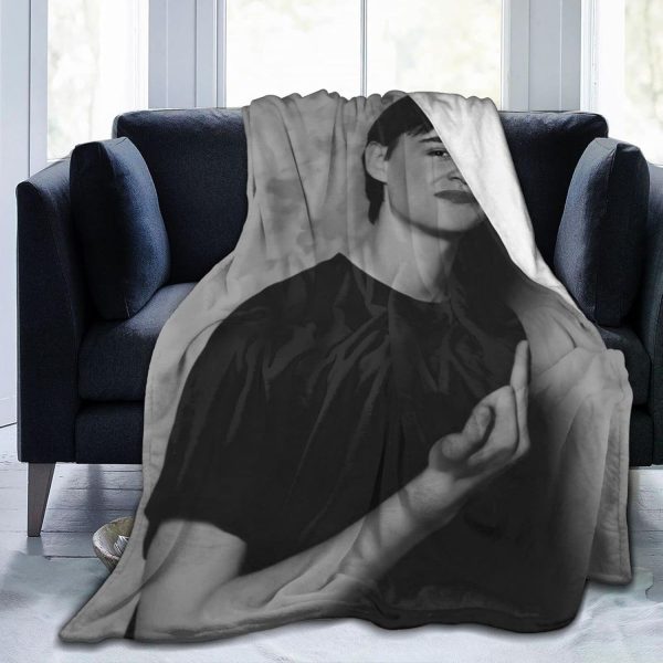 LOUJIN Decke Jaeden Schauspieler Martell superweiches Flanell-Fleece, leichte Überwurfdecke, Klimaanlagendecke, Couch, Sofa, Schlafzimmer, für Kinder und Erwachsene, 150 cm x 125 cm 1
