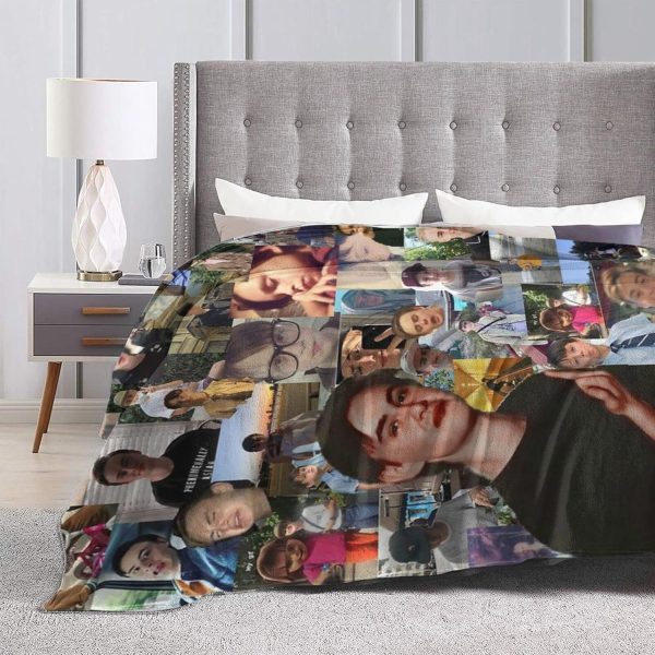 LOUJIN Decke Jaeden Schauspieler Martell superweiches Flanell-Fleece, leichte Überwurfdecke, Klimaanlagendecke, Couch, Sofa, Schlafzimmer, für Kinder und Erwachsene, 150 cm x 125 cm 3