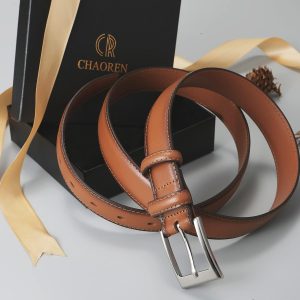 CHAOREN Ledergürtel Herren, Gürtel Herren Leder 30mm für Business und formelle Anlässe, Anzuggürtel Herren perfekter Begleiter zu Männer Businessschuhe 16