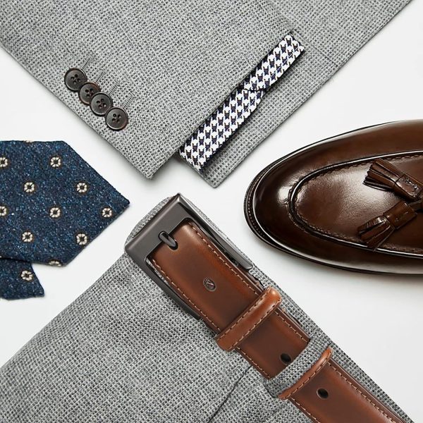CHAOREN Ledergürtel Herren, Gürtel Herren Leder 30mm für Business und formelle Anlässe, Anzuggürtel Herren perfekter Begleiter zu Männer Businessschuhe 3