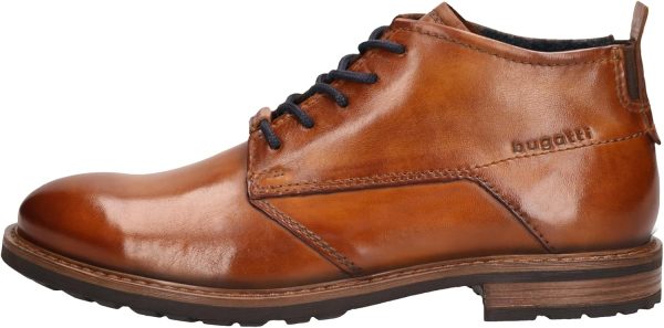bugatti Herren Elegante Stiefel aus Leder mit bequemer Innensohle für hohen Tragekomfort 6