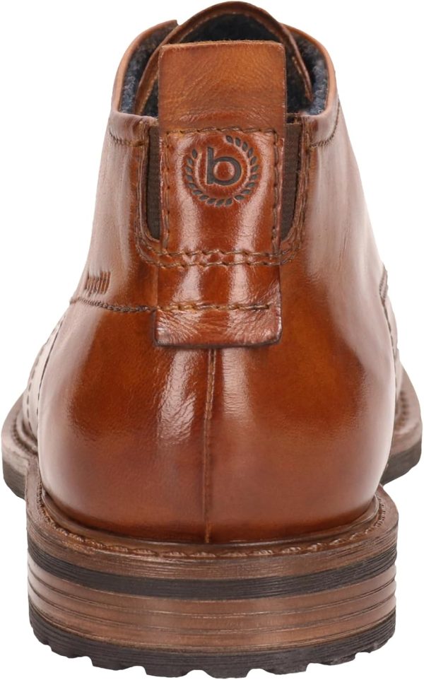 bugatti Herren Elegante Stiefel aus Leder mit bequemer Innensohle für hohen Tragekomfort 7