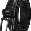 CHAOREN Ledergürtel Herren, Gürtel Herren Leder 30mm für Business und formelle Anlässe, Anzuggürtel Herren perfekter Begleiter zu Männer Businessschuhe 22