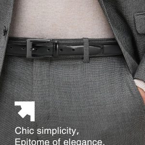 CHAOREN Ledergürtel Herren, Gürtel Herren Leder 30mm für Business und formelle Anlässe, Anzuggürtel Herren perfekter Begleiter zu Männer Businessschuhe 11