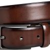 FENIX LOS ANGELES Gürtel Herren in verschiedenen Farben, Größe 80 cm bis 110 cm, nickelfreie Schnalle 30 mm breit, nachhaltiger & verstellbarer Herrengürtel, perfekt für Anzug & Jeans 10