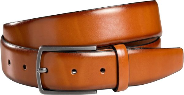 FENIX NEW YORK Gürtel Herren in verschiedenen Farben, Größe 80 cm bis 125 cm, nickelfreie Schnalle 35 mm breit, nachhaltiger, kürzbarer & verstellbarer Herrengürtel, perfekt für Anzug & Jeans 1