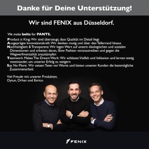 FENIX NEW YORK Gürtel Herren in verschiedenen Farben, Größe 80 cm bis 125 cm, nickelfreie Schnalle 35 mm breit, nachhaltiger, kürzbarer & verstellbarer Herrengürtel, perfekt für Anzug & Jeans 18