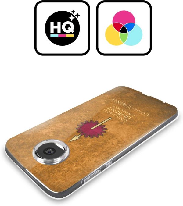 Head Case Designs Offizielle HBO Game of Thrones Martell Dark Distressed Look Sigils Soft Gel Handyhülle Hülle kompatibel mit Motorola Edge 40 Neo 5G 2