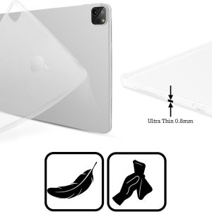 Head Case Designs Offizielle HBO Game of Thrones Martell Dark Distressed Look Sigils Soft Gel Handyhülle Hülle kompatibel mit Apple iPad Pro 11 M4 2024 10