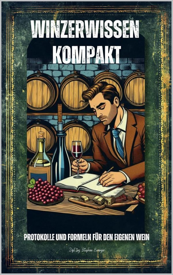 Winzerwissen kompakt - Kellerhilfsbuch, Protokolle, Vorlagen und Formeln für den eigenen Wein: Alle Techniken und Tipps für die Herstellung von eigenen selber gemachten Wein [Print Replica] Kindle Ausgabe 1