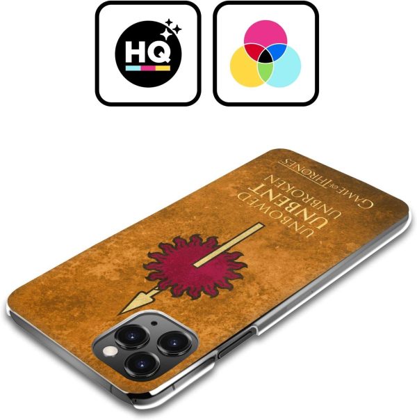 Head Case Designs Offizielle HBO Game of Thrones Martell Dark Distressed Look Sigils Harte Rueckseiten Handyhülle Hülle Huelle kompatibel mit Google Pixel 9 Pro Fold 2